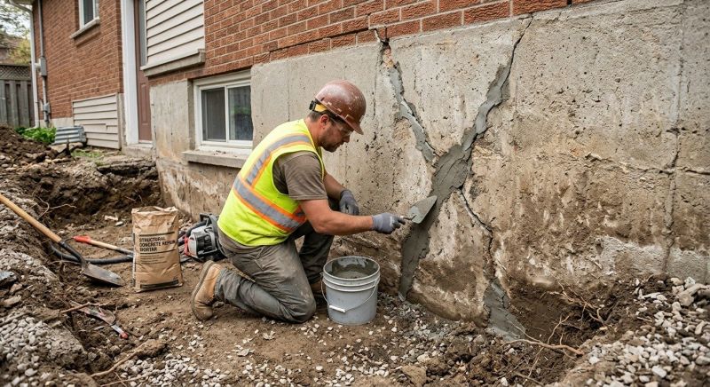 Foundation Crack Repair