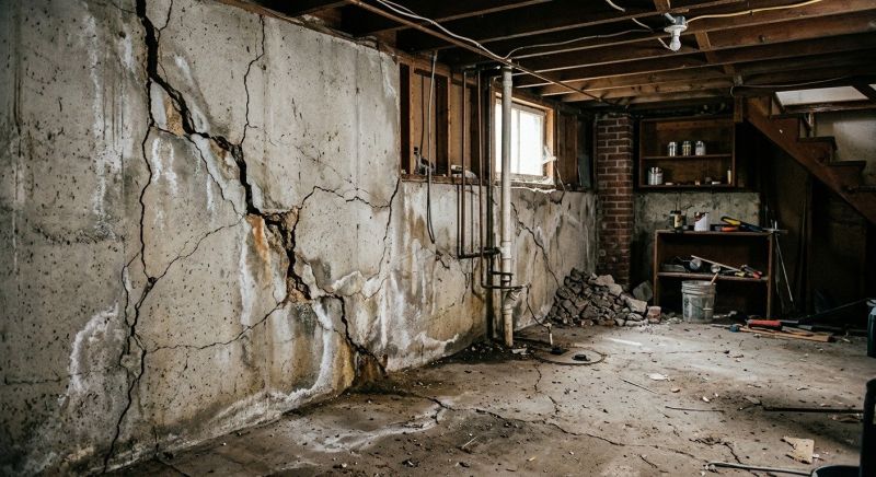 Basement Crack Repair in New Smyrna Beach, FL