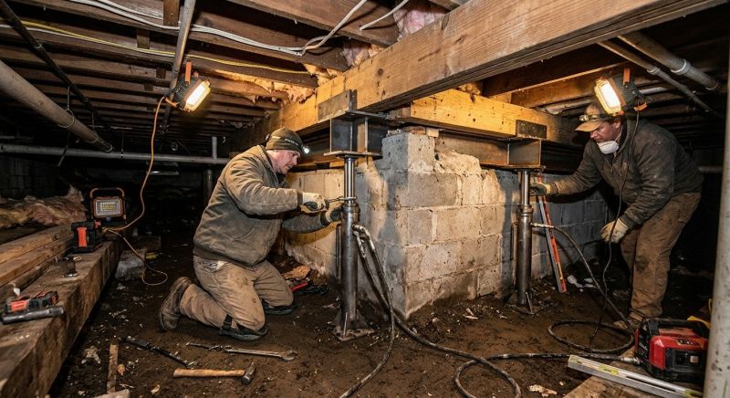 Basement Foundation Repair in New Smyrna Beach, FL