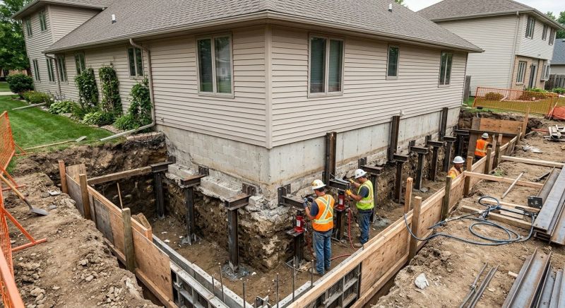 Basement Underpinning in New Smyrna Beach, FL