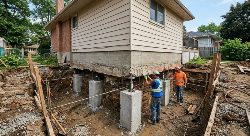Basement Underpinning in New Smyrna Beach, FL
