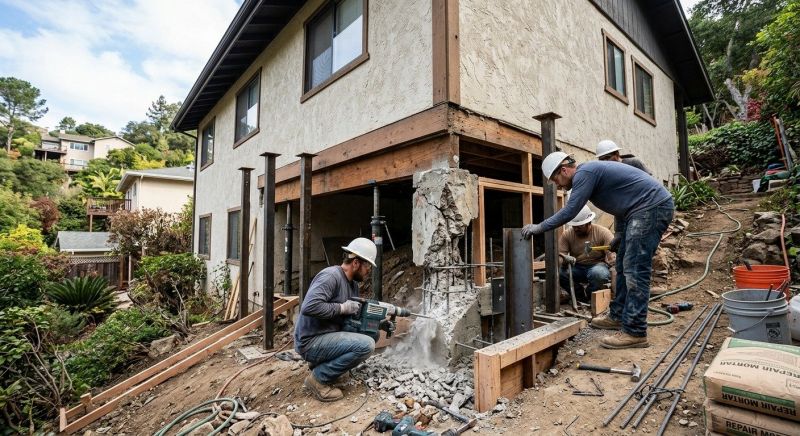 Concrete Foundation Repair in Edgewater, FL