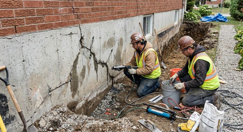Cracked Foundation Repair in Deltona, FL