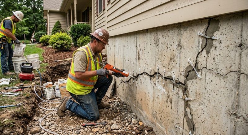 Cracked Foundation Repair in New Smyrna Beach, FL