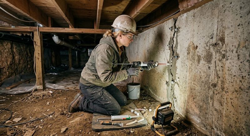 Crawlspace Foundation Repair in Mims, FL