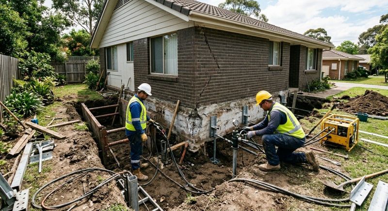 Foundation Crack Repair in Mims, FL
