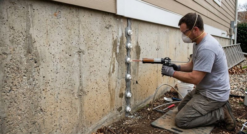 Foundation Crack Sealing in New Smyrna Beach, FL