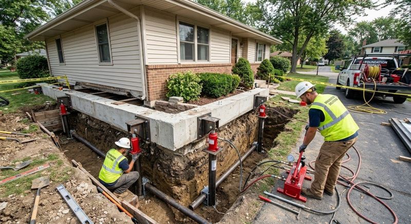 Foundation Jacking in Edgewater, FL