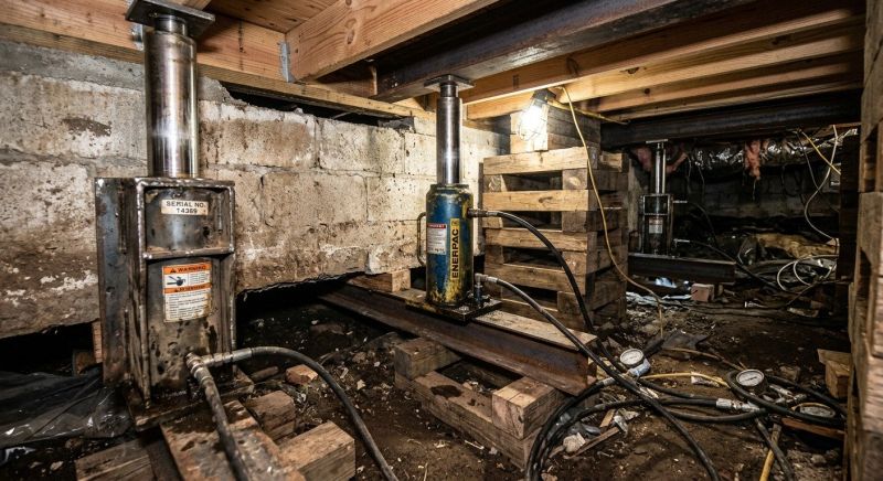 Foundation Jacking in Osteen, FL