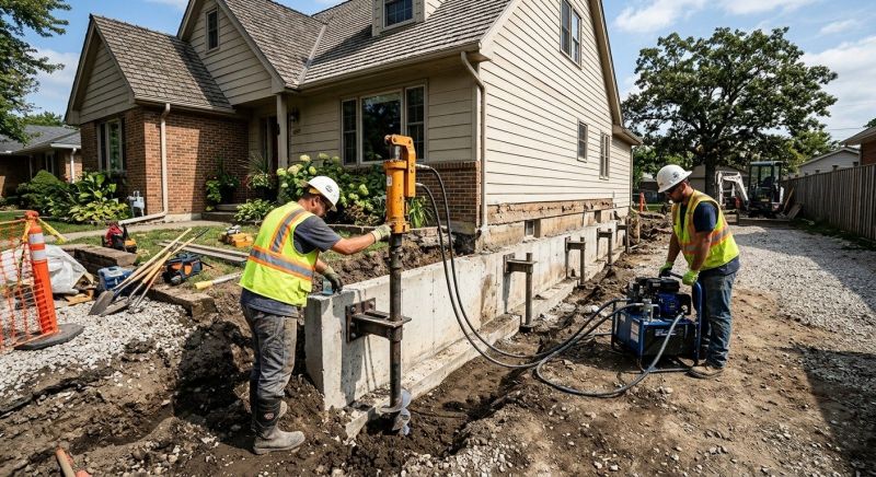 Foundation Stabilizing in Orange City, FL
