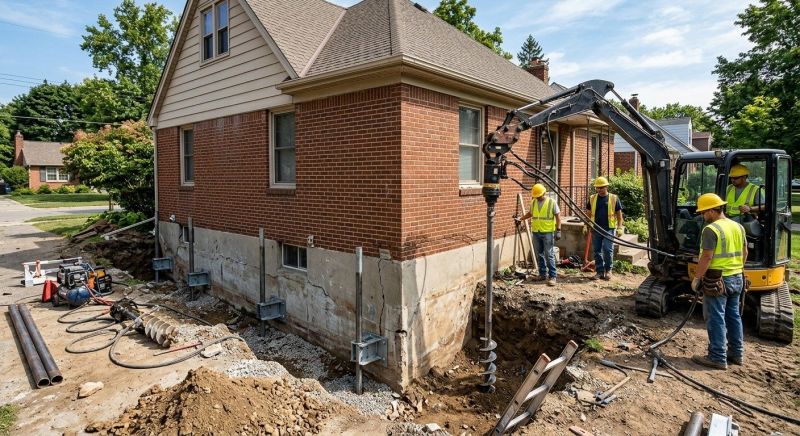 Foundation Stabilizing in Osteen, FL