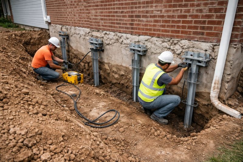 Helical Piers Installation in New Smyrna Beach, FL