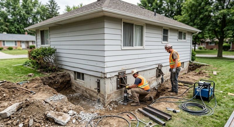 House Foundation Repair in Ormond Beach, FL
