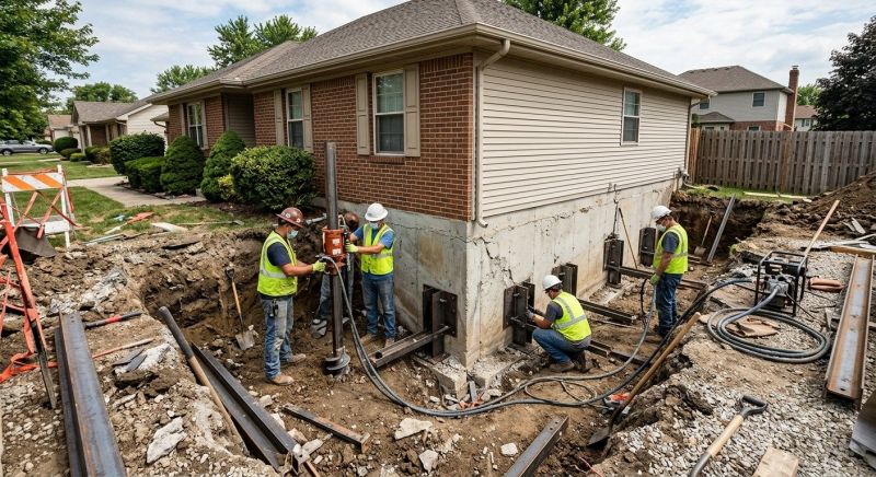 Residential Foundation Repair in New Smyrna Beach, FL