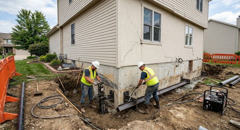 Sinking Foundation Repair in Debary, FL