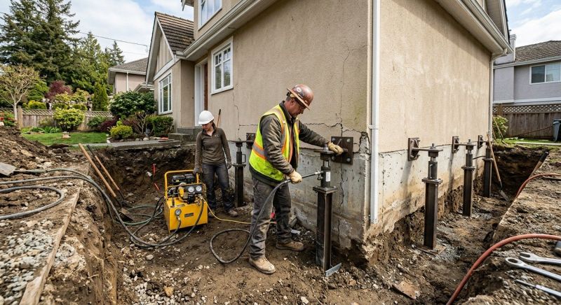 Sinking Foundation Repair in Edgewater, FL