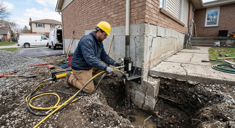 Sinking Foundation Repair in Mims, FL