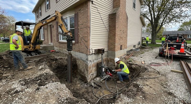 Sinking Foundation Repair in Osteen, FL