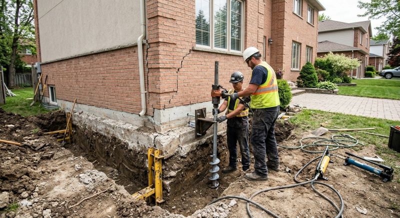 Sinking Foundation Repair in Sanford, FL