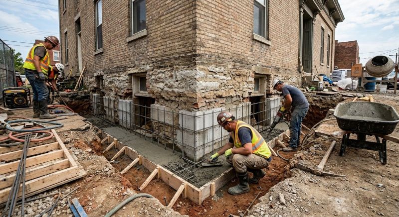 Structural Underpinning in New Smyrna Beach, FL